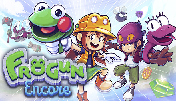FREE GAME GIVEAWAY TIME! 🎁 #FreeKeyFriday

Frogun Encore, the expansion/sequel to indie hit FROGUN is available now and we wanna give 3 lucky gamers the chance to hop in! 🐸

➡️ Follow <a href="/molegato/">Molegato ⛏️🧡</a> &amp; <a href="/indieexchange/">Media Indie Exchange</a> 
🔁 Repost this tweet
 🐍 Comment your favorite 3D platformer