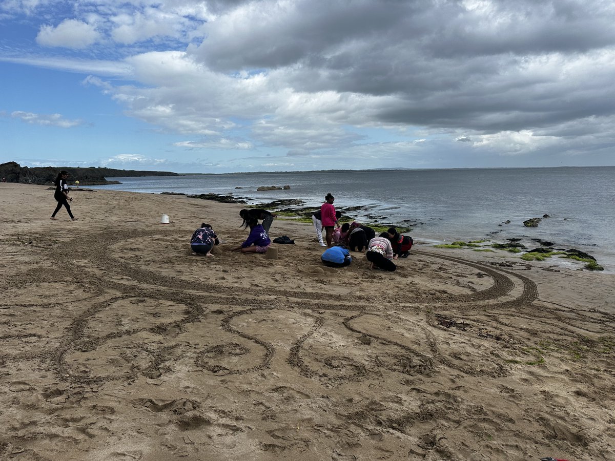 SportActiveWex's tweet photo. We had a fantastic day at Baginbun Beach with an amazing group of girls, doing Beach Yoga & Sand Art. As always, thank you to @WexfordLocalDev for partnering on projects like this. Also a massive thank you to Creative Ireland for supporting this program. #CreativeIRL #SICAP https://t.co/NBxqXyAPNw