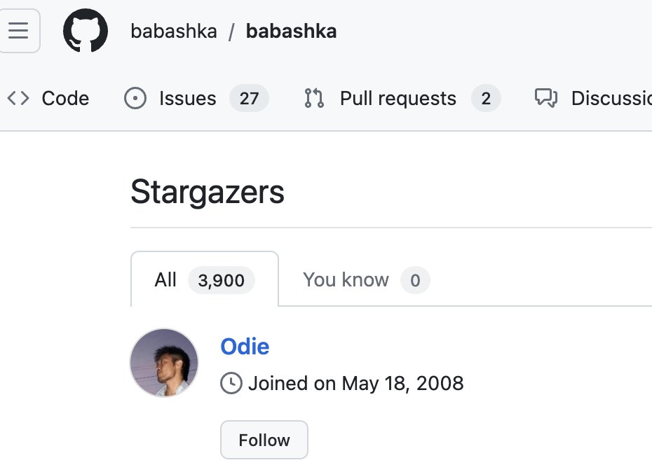 Babashka now has 3900 stars on Github. Let's get it to 4000 before the workshop at functional.cafe/@heartofclojure! 

2024.heartofclojure.eu/talks/babashka…

github.com/babashka/babas…

#clojure #babashka