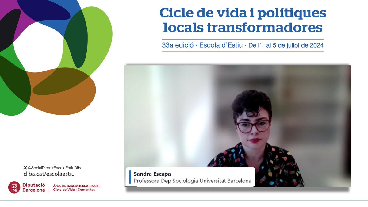 🗣️<a href="/s_escapa/">Sandra Escapa</a> <a href="/SociologiaUb/">SociologiaUB</a>: "La soledat no desitjada està present durant la infància i la joventut, cal donar-li visibilitat. Un dels predictors de partir soledat a partir dels 18 anys és haver patit soledat durant la infància. Per això és important prevenir-la durant la infància"