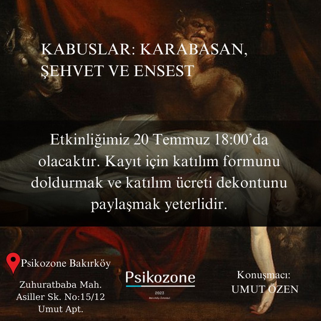 psikozone's tweet photo. Etkinlik duyurusu 📣
Etkinliğimiz hem  yüz yüze hem online olarak yürütülecektir. Detaylı bilgi ve kayıt için @psikozonebakirkoy instagram hesabımızdan ve 0(538)529 99 30 numaralı telefondan irtibata geçebilirsiniz. https://t.co/B0XstxNQsM