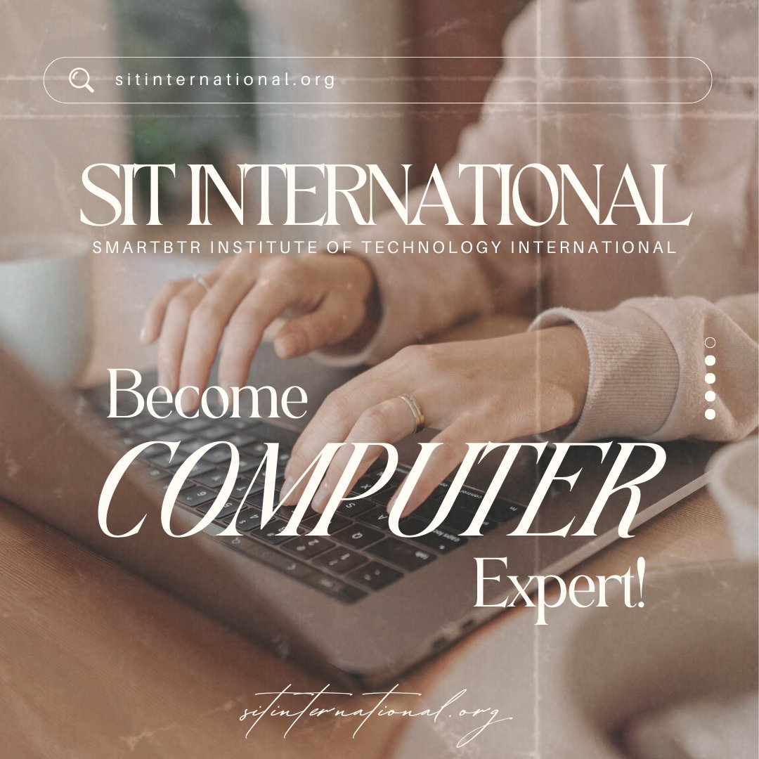 SmartBTR's tweet photo. 👉BECAME COMPUTER EXPERT WITH SIT
INTERNATIONAL

For more info visit https://t.co/OilEdlmoXi

#Teach #ExpertLearning https://t.co/5PsVd7HKP4