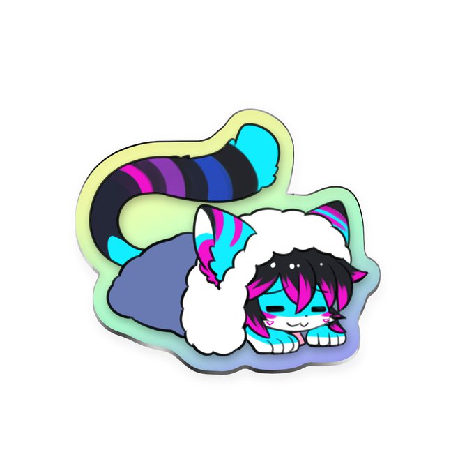 Ko-fiイラスト!アクリルシール風～✨ 