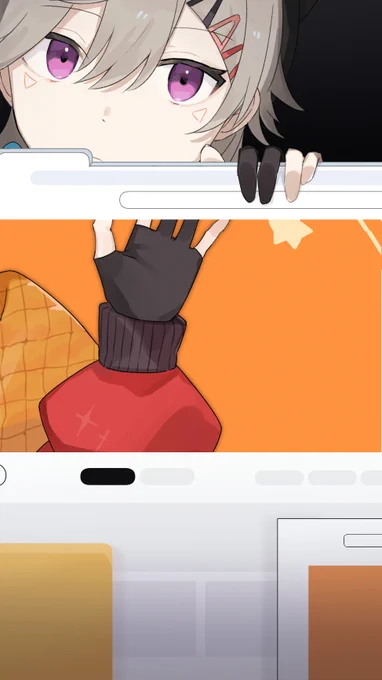 #引き小森画𝖱𝖠𝖨𝖭𝖡𝖮𝖶 𝖦𝖨𝖱𝖫 