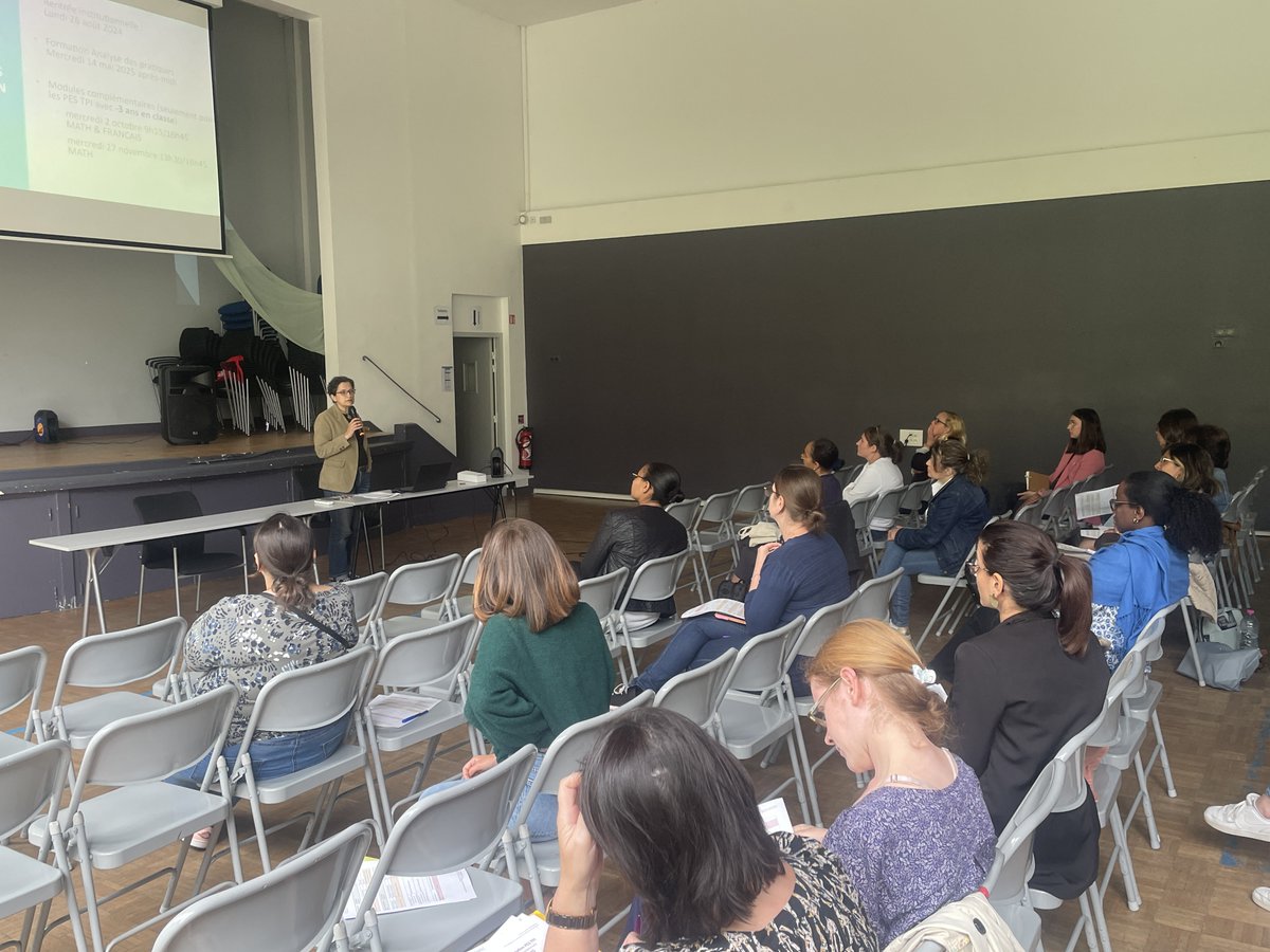 ISFEC_AFAREC's tweet image. PES | Nous avons eu le plaisir d&apos;accueillir mercredi @ISFEC_AFAREC  les promotions 24-25 des professeurs stagiaires des concours interne et externe
C&apos;est avec enthousiasme que nous débutons cette nouvelle année, prêts à former les futurs enseignants. Bienvenue à tous et à toutes.