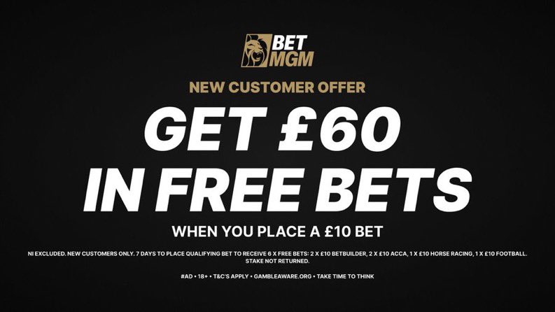TheCardDealer's tweet photo. 🔥 100% PROFIT BOOST #EURO2024 ACCA!

🚀 BetMGM have just added a 100% boost on 4fold across the quarter-final games so I’ve had to have a swing at one given there is so much value claiming double the odds. This one comes in at 539/1 & it’s actually on offer at 40/1 in other places.

➡️ If you don’t already have an account: you can join BetMGM today, bet £10 on #EURO2024 & get £60 in free bets HERE: https://t.co/R7dg12FiUz

✅ You’ll then be able to claim the 100% odds boost to use.

( #AD | New Customer Offer | T&C's Apply | 18+ | https://t.co/KzJwsjiiUI)

The main terms for the 100% odds boost are pretty fair: Each selection must be 1/2 or above, must use all 4 games (4fold), max stake £5 & max winnings £1000. That’s why I have stuck £2 on this.

✍🏻 I've listed some reasoning for each selection, obviously a long shot at the odds, but well worth a quid or two. 

🇩🇪 ANDRICH: Already made 8 fouls, he’s the German’s strong tackling CDM, picks up plenty of cards

🇫🇷HERNANDEZ: Monster 11 cards in Serie A this season - picks up plenty fouls (38 in league) & was carded twice in qualifying

🇨🇭 AEBISCHER: 8 cards in 24.8 90s in Serie A, likely clash with Saka & Foden

🇹🇷 YILMAZ: 8 cards in 28.3 90s this season, topping with a monster 62 fouls.

❤️ RT & LIKES APPRECIATED!

18+ | https://t.co/ZfrZSdCmHf