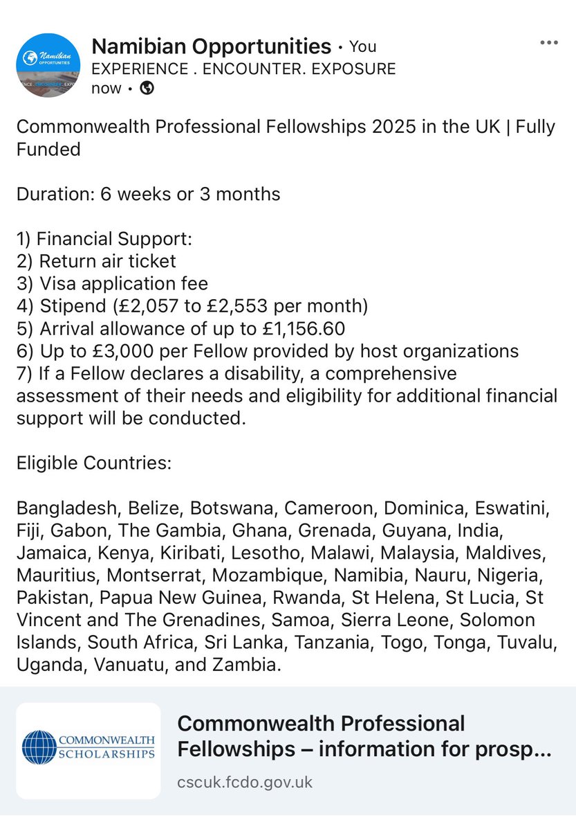 Namibian Opportunities 💡🇳🇦🌍ℹ️📲 tweet media