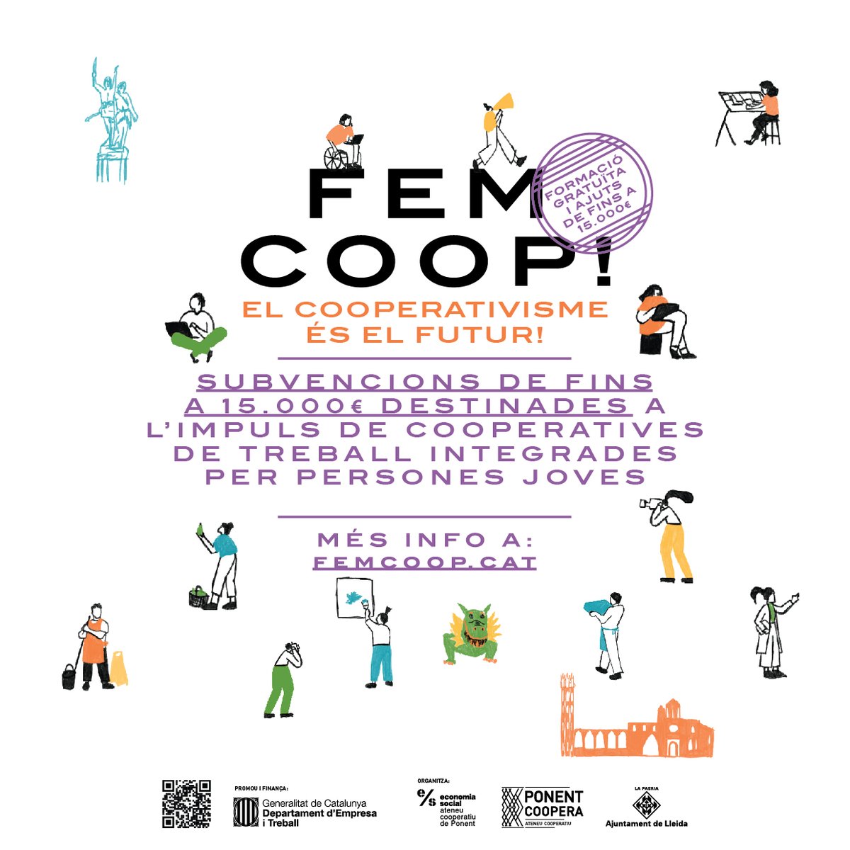 🟠 Coneixes les línies d'ajudes FEMCOOP? T'agradaria presentar-t'hi, però no saps massa bé com?

El dilluns 8/07 realitzarem una sessió per resoldre dubtes de la convocatòria, per tal d'ajudar els projectes amb les seves candidatures. 

Inscriu-te! 👉serveis.ponentcoopera.cat/program/femcoo…