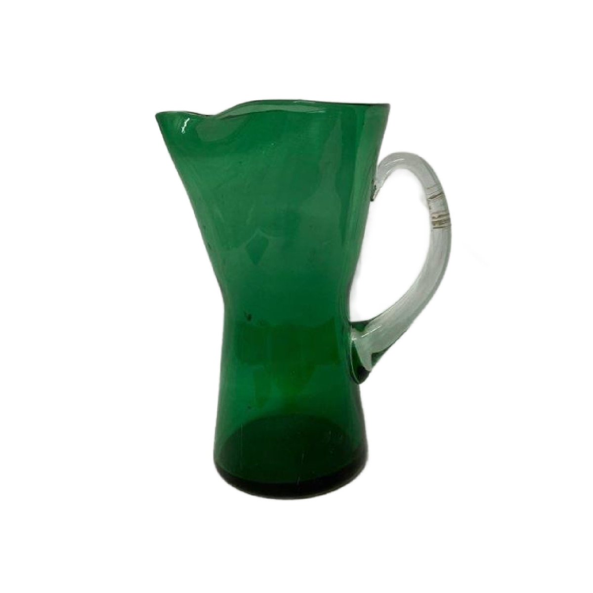 JunkYardBlonde's tweet image. Green Glass Pinched Lip Hand Blown Pitcher, Free Shipping tuppu.net/cf7c2b58 #JunkYardBlonde #Etsy #WaterPitcher