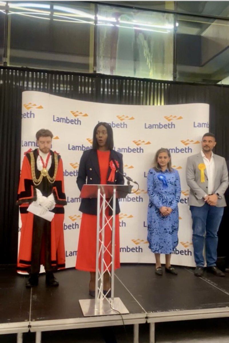 Thank you to residents across Vauxhall and Camberwell Green for putting your trust me in me. 🌹🌹🗳️🗳️

I am honoured to be re-elected for the new constituency and I look forward to working alongside all of you.