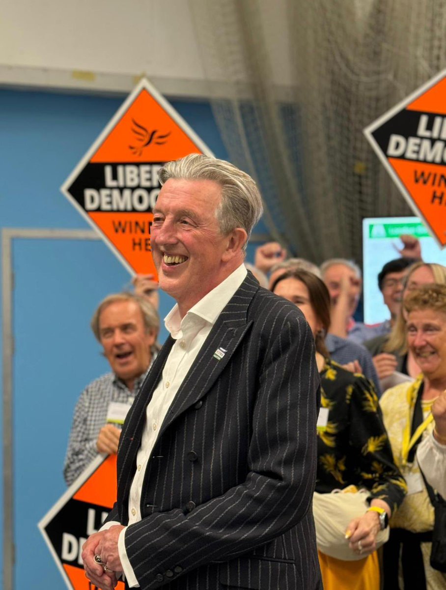 I’m humbled by the trust of the voters of Wimbledon, not just Lib Dems but the many Greens, Labour, Conservatives &amp; Independents who lent me their vote.

Thank you to all the candidates for putting themselves forward &amp; everyone who voted👏

I pledge to do my best for all of you.