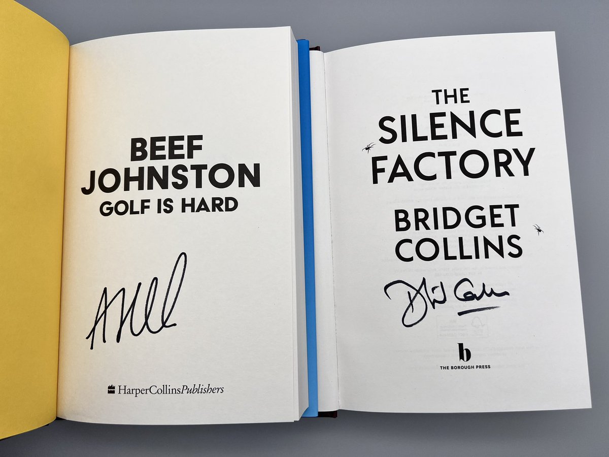 Victoria_Books's tweet photo. 🚨COMPETITION TIME🚨

We are giving one lucky winner a chance to win a SIGNED Copy of either

 #Golfishard by @BeefGolf OR #Thesilencefactory by @Br1dgetCollins 

To enter please 
✅ Follow Us
🔄  Share this post
✏️ Comment which book you would like         

Ends on 18th July 😀 https://t.co/4R8YxI1H5o