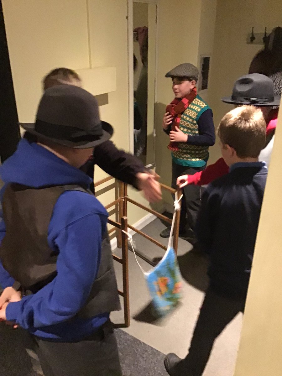 Well, yesterday we had a wonderful day exploring Stockport Air Raid Shelters and Museum. We have learned lots and particularly loved ‘doing our chores.’