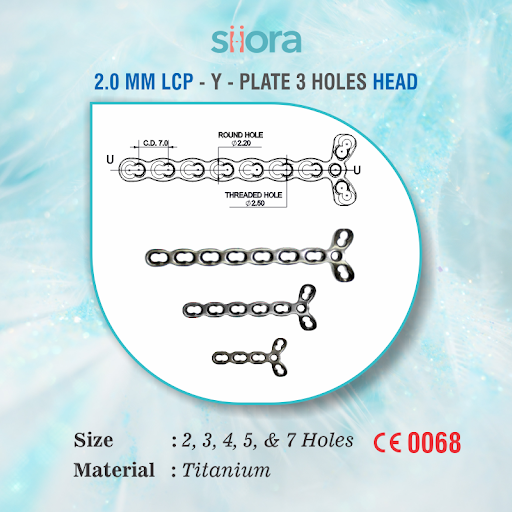 siorasurgicals's tweet image. 2.0mm LCP Y Plate 3 Holes Head is intended for fixing, correcting, and stabilizing bones in the hand. 
siiora.com/product/2-0-mm…
#OrthopedicImplants #BoneFixation
#HandSurgery #FractureRepair
#SioraSurgicals #PhalangesFixation
#MetacarpalReconstruction #BoneStabilization
#Osteotomy