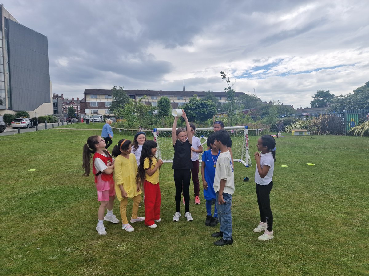 4. Recently we have been celebrating the Euros 2024 with our own Euro Competition!
Congratulations to Denmark - St Nicholas' Euro Champions.
@EURO2024 <a href="/StJosephCMAT/">St Joseph Catholic Multi Academy Trust</a>
Thank you to  <a href="/LJMUFabLab/">Fab Lab Liverpool</a> for our Amazing Trophy Designs and @LJMUarts for the space!