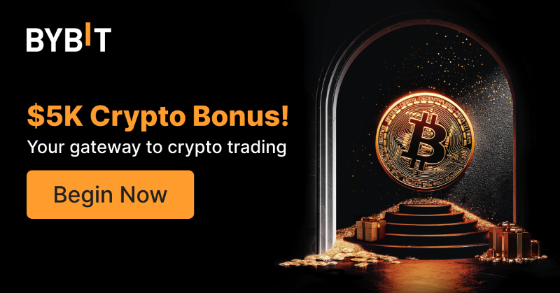 Bybit_Official's tweet photo. Embark on your crypto journey with a 5,000 USDT bonus from Bybit! 🚀 

Trade hundreds of cryptocurrencies, mirror expert traders, or boost your holdings with up to 100% APR on USDT. 

Ready to profit? 

Begin now! #Bybit #TheCryptoArk