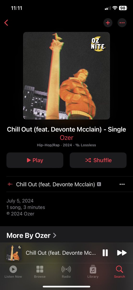 Me and my brother <a href="/OzerSF/">Ozer</a> got one out now! It’s called “Chill Out”. Run it up music.apple.com/us/album/chill…