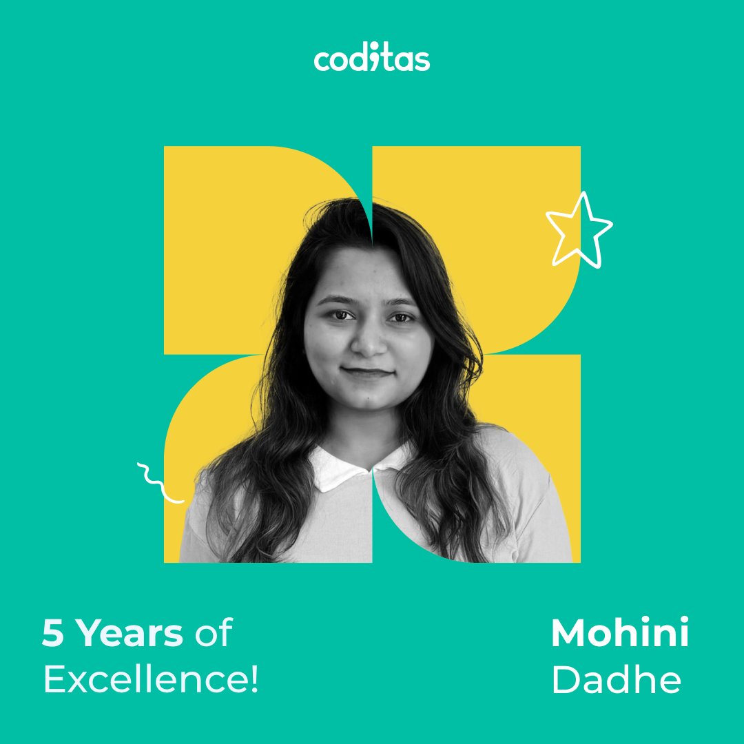coditasHQ's tweet photo. ๐ Celebrating five incredible years with Mohini Dadhe, our amazing QA Engineer! ๐
Thank you, Mohini, for your commitment to quality and invaluable contributions to our team.
Hereโs to many more years of success and collaboration!
#WorkAnniversary #5YearsStrong #Coditas https://t.co/N9AInu85BQ