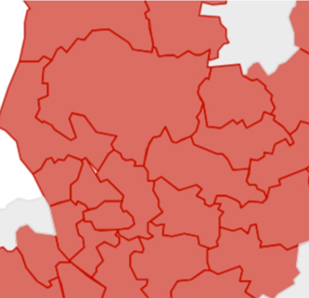 The red map of Merseyside as the Tories are banished once and for all
tinyurl.com/5n8xcbnz