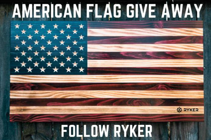 RYKERGIS's tweet photo. And the winner for the RYKER flag giveaway goes to…. Chris Stanfill out of Aledo Texas! CONGRATS and happy Fourth of July! 

God bless America!!

#America #Happy4thofJuly #Ryker #Rykergis https://t.co/VGfE8dizRj