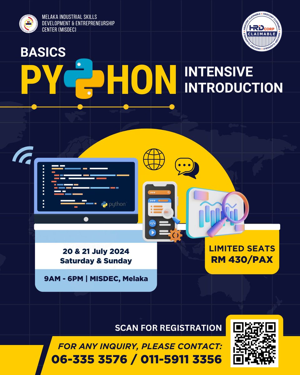 "Your First Step Towards the AI World!"

Take your first step towards a career in AI with our fast-track, two-day immersive Python course. Designed for beginners, this hands-on class will equip you with the essential skills to start coding confidently .