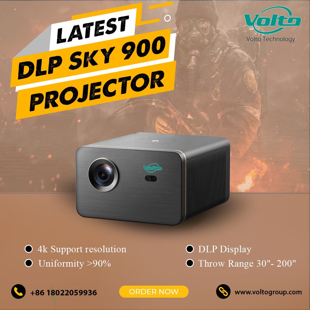 VoltoProjector's tweet photo. 🚀 Introducing the Sky 900: Your Ultimate Portable Smart Projector!

Transform any space into a home theater with the Sky 900 Smart DLP Portable Projector. Whether you're hosting a movie night, giving a presentation, or enjoying a gaming session, the Sky 900 has you covered. https://t.co/2H7z6AIzMZ