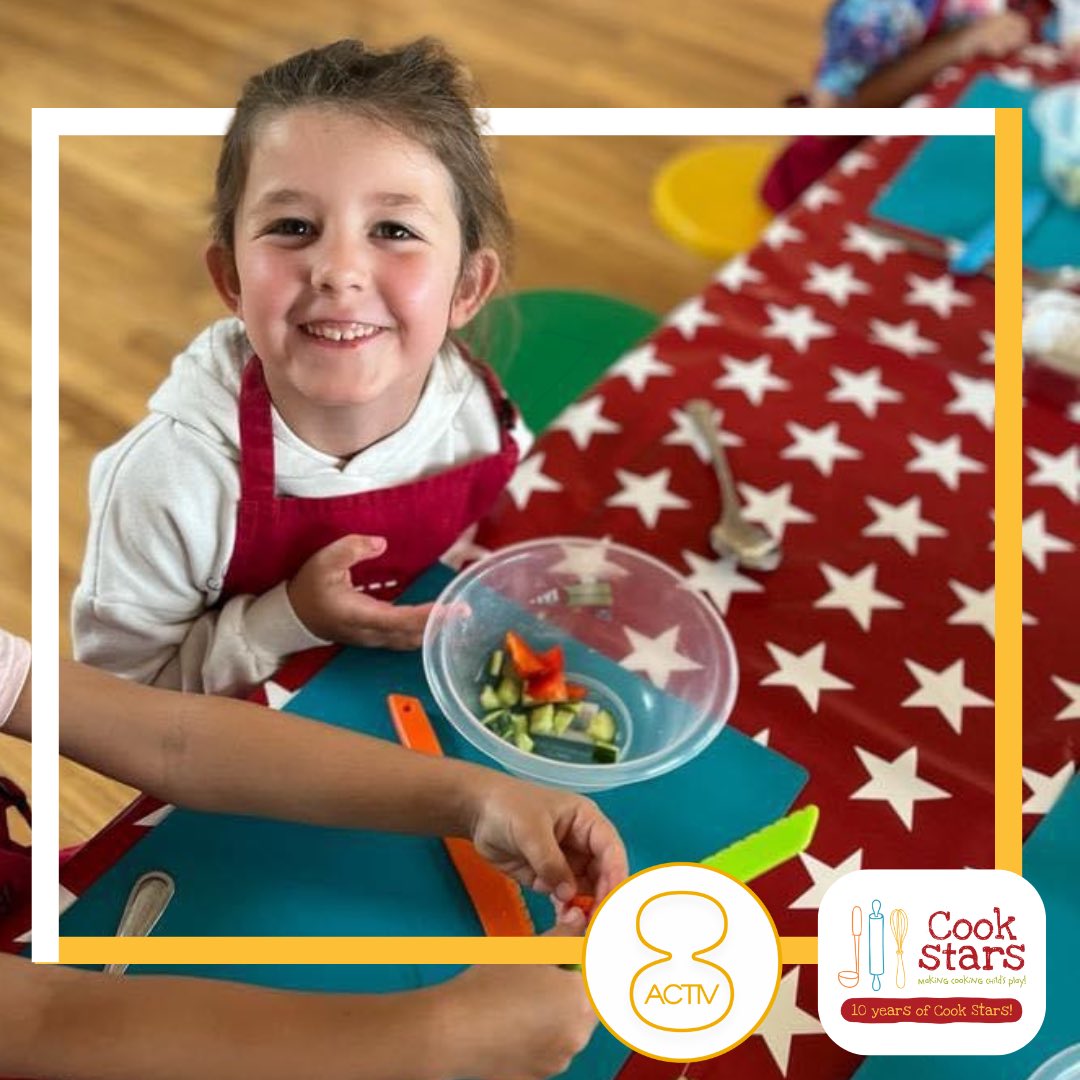 Activ8_Coaching's tweet photo. 𝗖𝗼𝗼𝗸𝘀𝘁𝗮𝗿𝘀 𝗿𝗲𝘁𝘂𝗿𝗻 𝘁𝗼 𝗰𝗮𝗺𝗽!

We’re excited to again be working with Zoe and the team at @ZoeCookStars as they work with our children to develop cooking skills!

🍰 Delicious fruity cheesecake on the menu? Yes please!

@ExceedLP @MyDoncaster https://t.co/0wdPV5pWaC