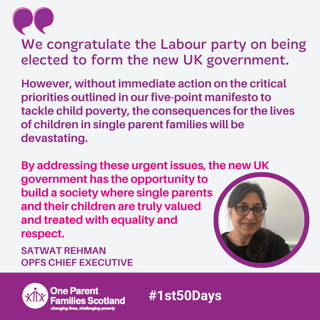 ‼️ The new Labour government must place #ChildPoverty front and centre of its policy priorities in the #1st50days in power.

Read our full response to today's #ElectionResults :
opfs.org.uk/get-involved/n…