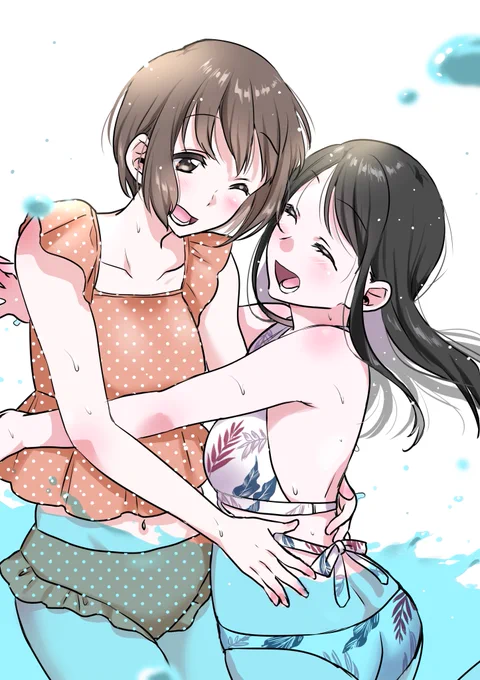 暑すぎる～!  #ビキニの日