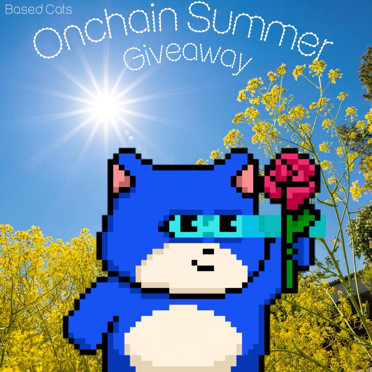 🎆🐈🍀Giveaway🍀🐈‍⬛🎇

It's Onchain Summer and we want to celebrate by giving away a Based Cat NFT! 😽🎁

#OnchainSummer #Base
$ETH $Base

To Participate:
🐈‍⬛ Follow us
❤️ Like and repost
🖼 Tag 3 Friends and post your favorite Based Cat NFT in the comments

⛵You can find our