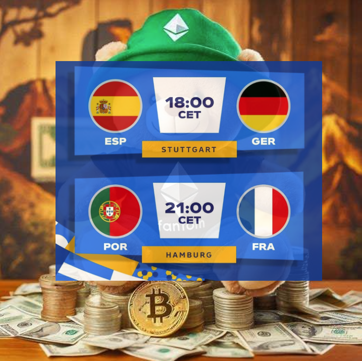 thealbartone's tweet photo. Let's predict the results below👇👇
The betting app is about to be launched 🚀🚀
Are you readyyyy🔥🔥
#EURO2024  #Fantom #Albart $FTM $ALBART https://t.co/NnsNrvk95T