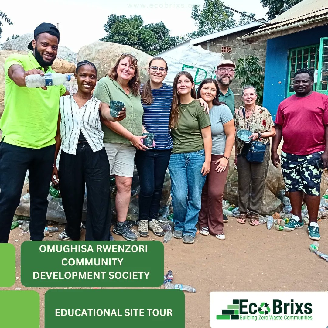 EcoBrixs's tweet photo. Exciting day as Omughisa Rwenzori Development Society visits @EcoBrixs! They were impressed by our commitment to #sustainability, #greenjobs, and creating an #inclusiveworkspace. Together, we aim to build a brighter, #greenerfuture for all.
#EcoBrixs https://t.co/v1Z1Rrji7R