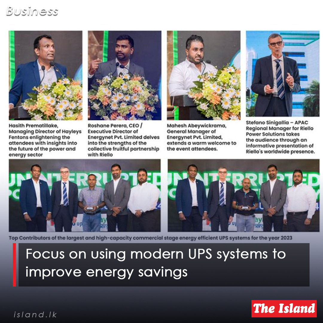theisland_lk's tweet image. tinyurl.com/yck6wvbz

Focus on using modern UPS systems to improve energy savings

#TheIsland #TheIslandnewspaper #Energynet #UPSSystems #HayleysFentons