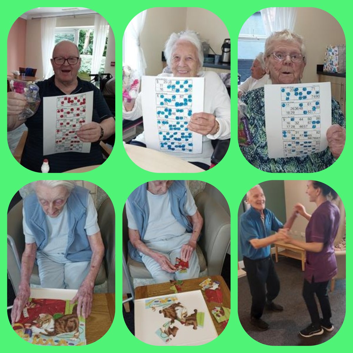 A few snaps of our day to day activities her at Berkeley,,, all the games and puzzles to keep the mind active and always, always a good little boogie to keep the body moving and mind happy 😊🥰