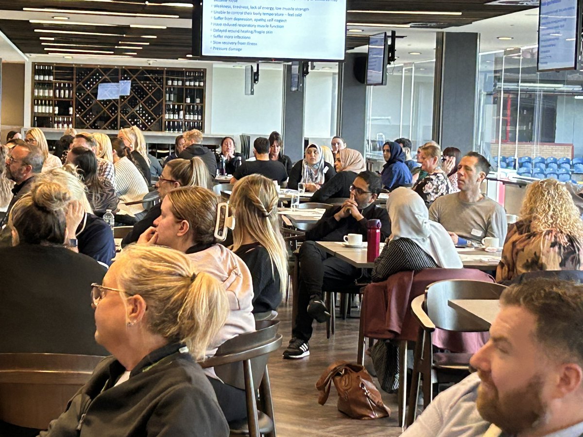 Fantastic event yesterday at Burnley FC with Burnley West PNC. Working together to support our people who live with frailty to age well #frailtyimprovement <a href="/ELHT_NHS/">East Lancashire Hospitals NHS Trust 💙</a> @ELHT_QI <a href="/HealthierLSC/">LSC Integrated Care Partnership</a>