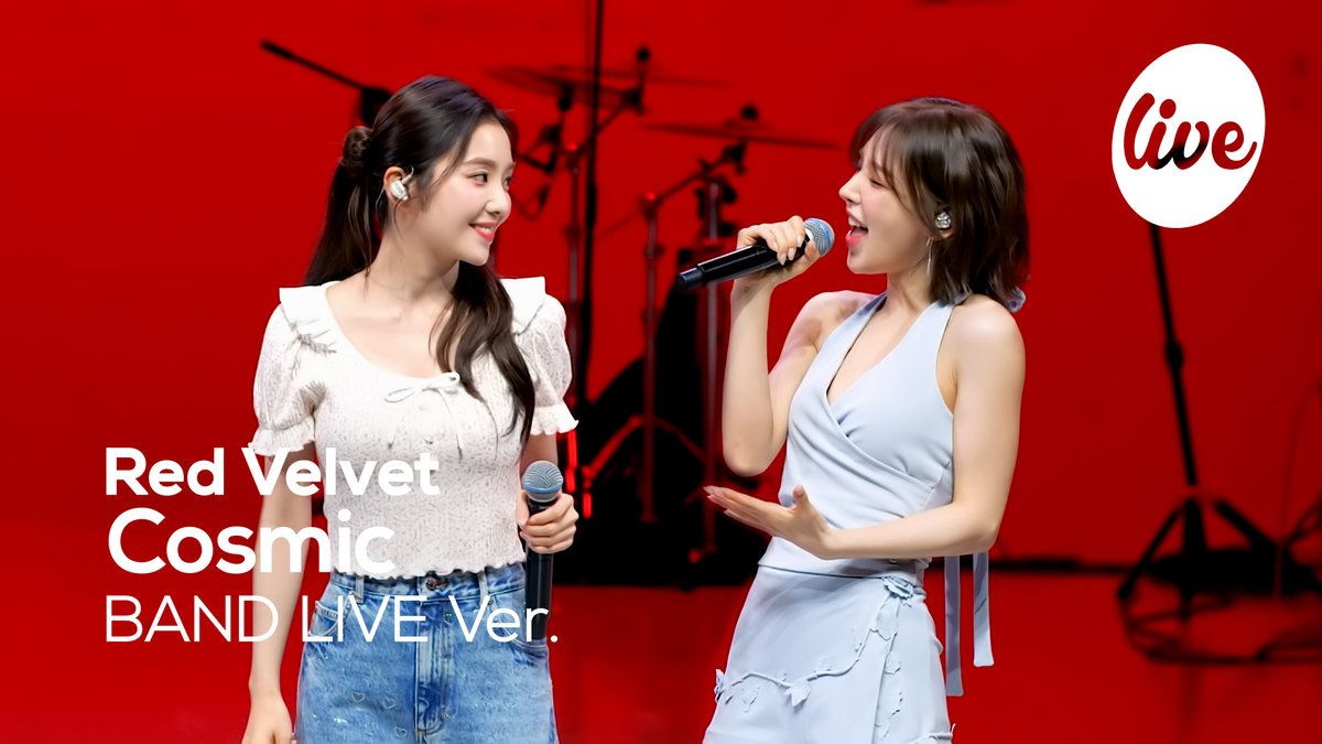 itsLIVEofficial's tweet photo. ❤https://t.co/s14BSFop4Y❤

#RedVelvet - #Cosmic (밴드 Ver.)
#레드벨벳 - Cosmic (Band Ver.)
@RVsmtown
#itsLive #KPOP #잇츠라이브 https://t.co/M22mtp12rg