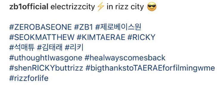 -star KAGET LIAT CAPTION POSTINGAN IG NYA ZB1 😭😭 HERAN INI GRUP APAAN SIHHH 🥹🥹