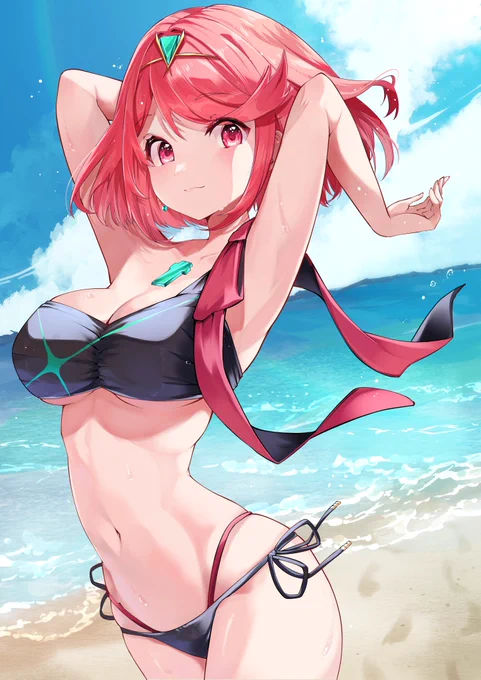 暑いね 