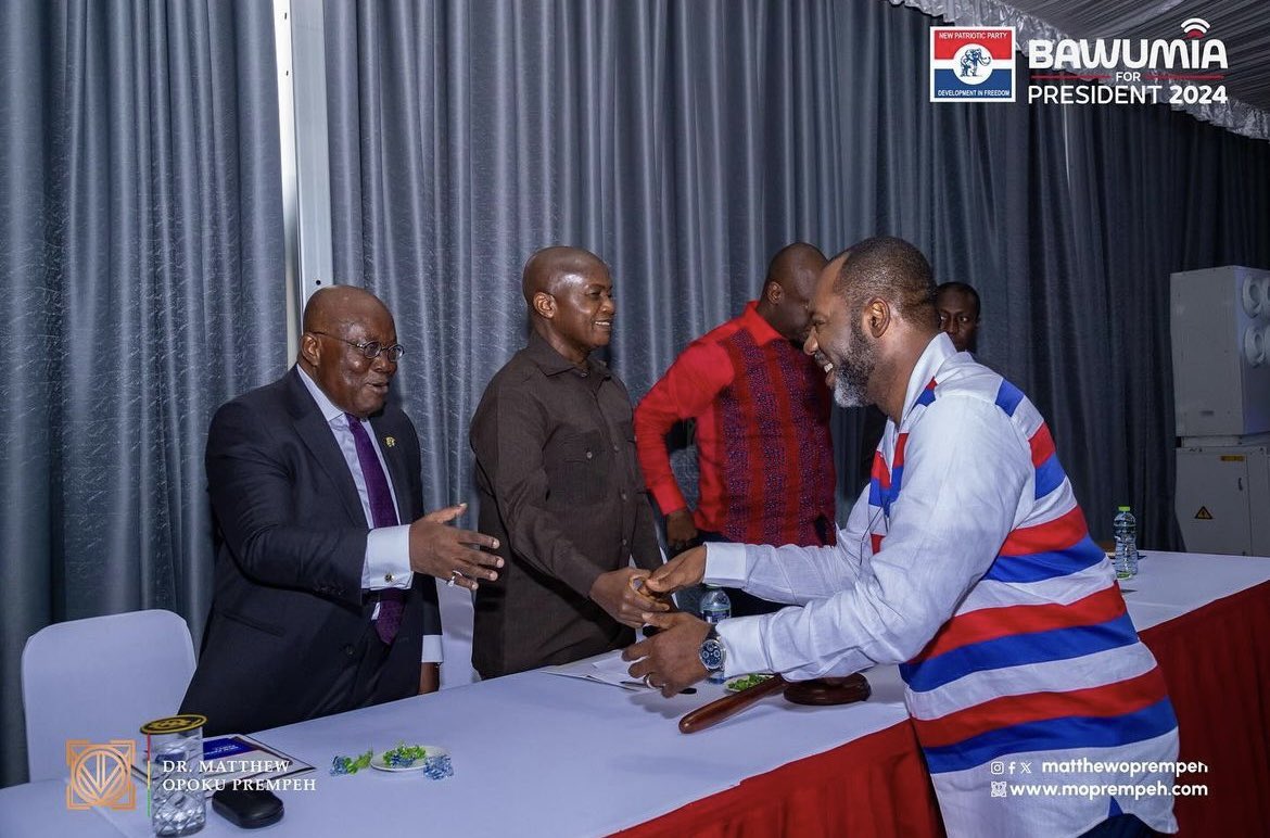 MatthewOPrempeh's tweet photo. It was a  day of honour and major assignment for me yesterday when the National Council of the NPP @npp_gh unanimously approved my nomination to be the running mate of H.E Alhaji Dr. Mahamudu Bawumia @mbawumia at the Alisa Hotel in Accra. #Bawumia2024 #itispossible #perfectpair4ghana🇬🇭