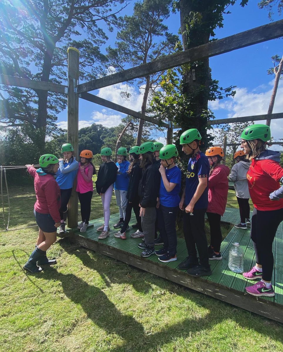 **Castle Head update**
We’ve had our breakfast and have some very tired students this morning! Yesterday was an action packed day and we have a morning full of activities.