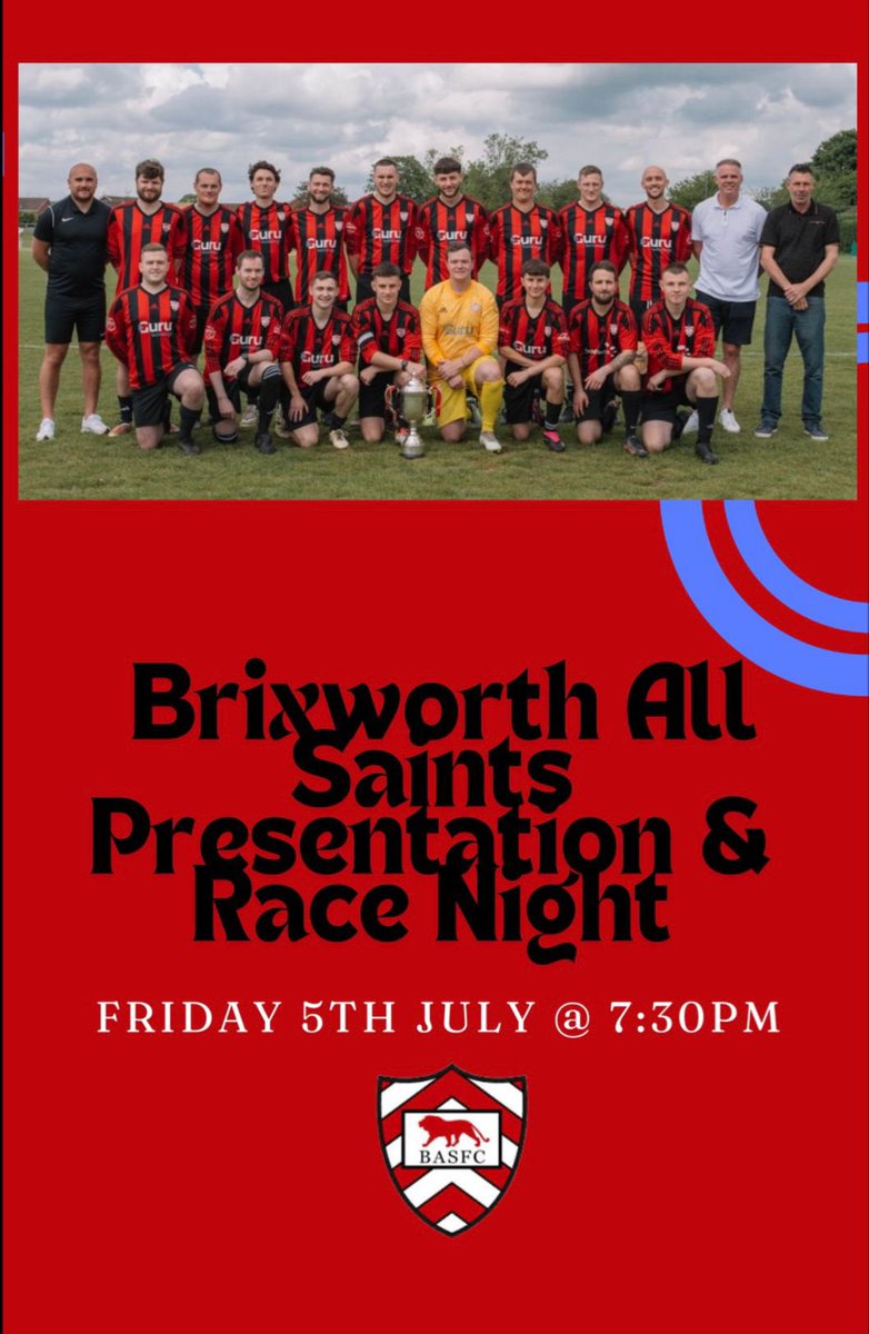 Brixworth All Saints FC tweet media