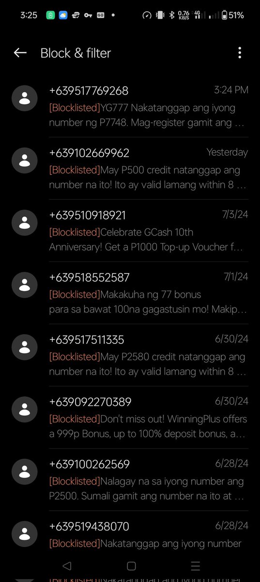 PinoyMixed's tweet photo. @LiveSmart 
Binebenta niyo ba yung mga cellphone numbers to scammers? Bakit ganito, everyday may text scam ako natatangap and I don't publish my number or join any lists. EVERYDAY! Something should be done about this especially after number registration https://t.co/O3os0TV9fL