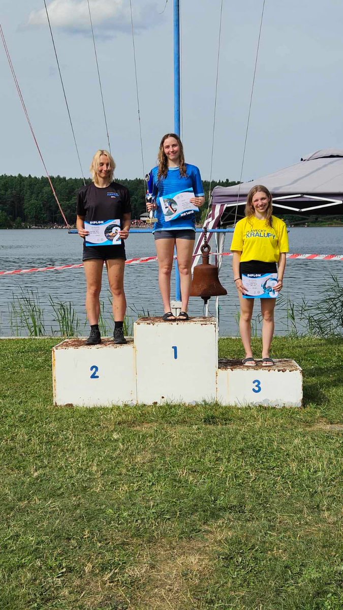 CoachJPAquatics's tweet photo. Massive congratulations to one of our amazing @trojan_club Open Water athletes - Klára! 

🥇 at the Open Water Cup 10k, Plzen, Czech Republic 📍 https://t.co/20Z4O2tE3a