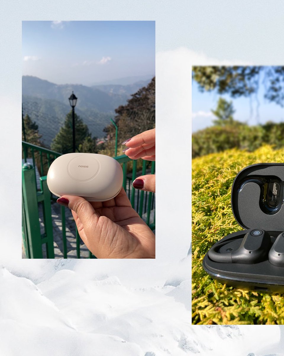 gonoise's tweet photo. Ear pods that go wherever the adventure takes you, in style.
#PurePods #Noise https://t.co/WwjprVJZtW