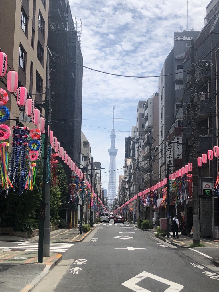 7月4日～8日、かっぱ橋本通りで下町七夕まつりが開催されます
7月7日は阿波踊りや佐渡おさけの流し踊りがあり、この夏最高の思い出になりそうですね！

7月6日からは入谷朝顔祭りも3日間開催します
メトロ設計1階では、昨年も大好評の屋台村が出店します
熱中症に気を付けて、今週末はぜひお祭りへ！