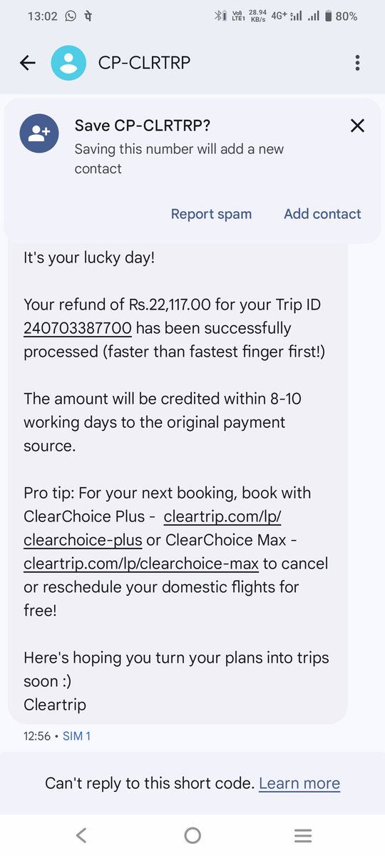 ranjitronaldo07's tweet photo. @Cleartrip Worst thing I have faced in my life .. now how will I travel to Hyderabad as now flight tickets are showing so high price and also I have no sufficient amount to make ticket https://t.co/Gz7fdVb4qN