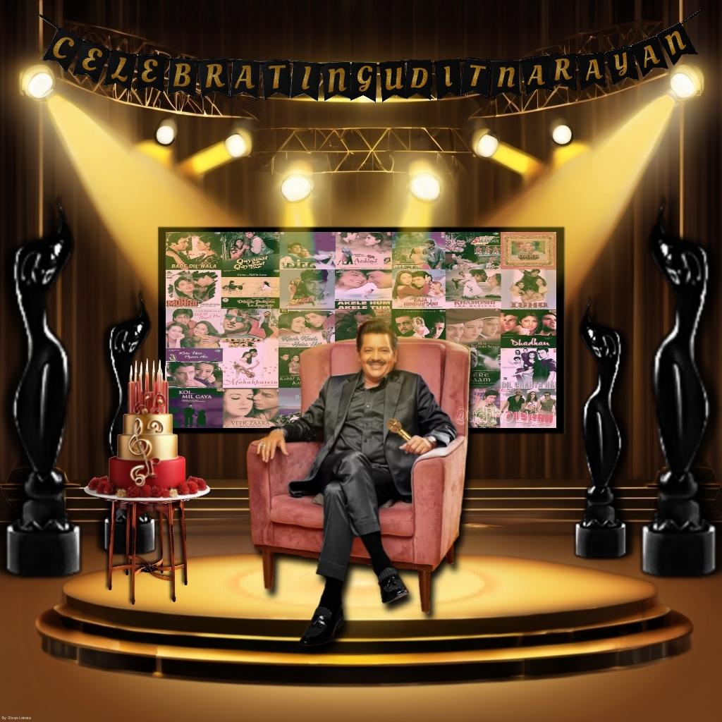 LokareDivya's tweet photo. On 5 July 2024, Udit jii Gonna Complete His 44 YEARS IN BOLLYWOOD MUSIC INDUSTRY SO, Please Being Part Of This Trend To Celebrate Successful &amp; Hard - Working 44 Years Of Our King!!

Use - #UditNarayanDay
#44YearsInIndianCinema
#uditnarayanday #uditnaryaan https://t.co/ELUc41InQS