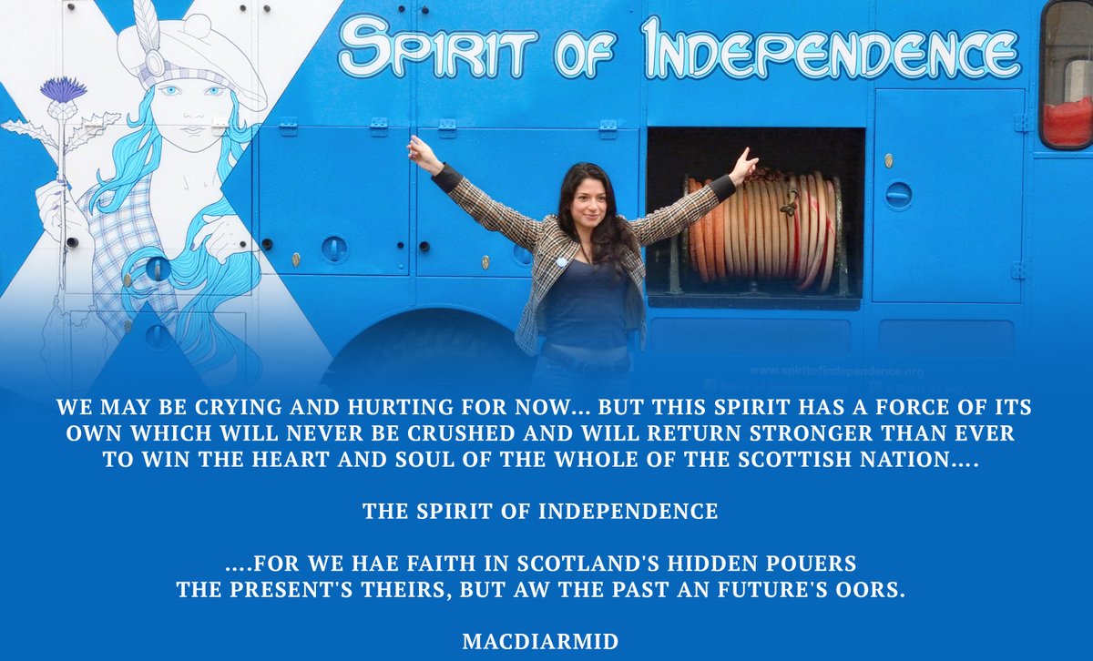 billykayscot's tweet photo. I posted this after the defeat in the 2014 referendum, so here it is again, sent with love as a balm to the soul of my brother and sister Scots who are suffering today.  Nothing has changed in our determination to make Scotland a proud, independent nation at the heart of Europe. https://t.co/F3ZloQWPae