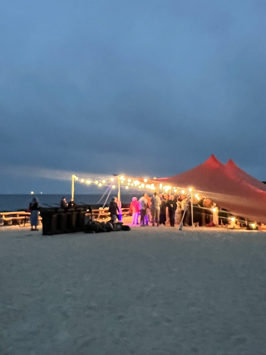 The epic ‘Agile on the Beach’ beach party. 

With fantastic food, great beach games &amp; awesome musical entertainment, we weren’t deterred by the occasional rain! 

Don’t forget to tag us in any pictures you post from the beach party &amp; your time at #AOTB2024.