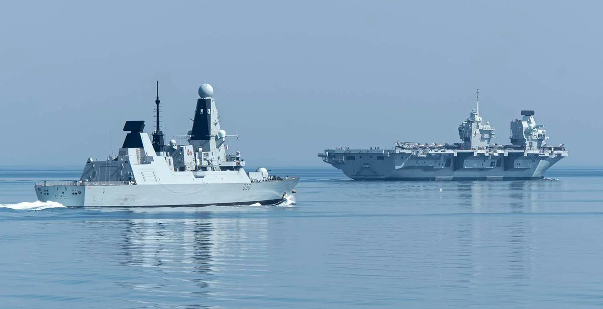 .<a href="/TomSharpe134/">Tom Sharpe</a> considers the new government's options for the RN Carrier Strike Group deployment (CSG25) planned for next year 

telegraph.co.uk/news/2024/07/0…